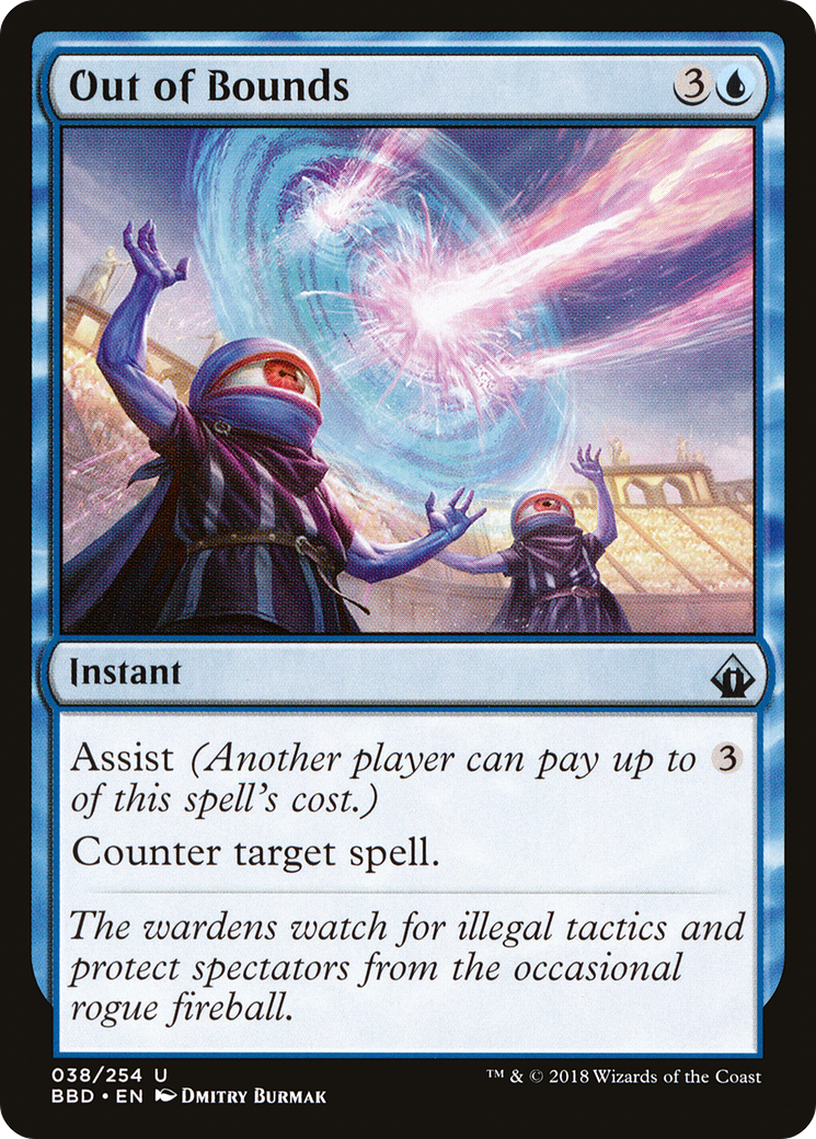Out of Bounds (BBD-038) - Battlebond Foil
