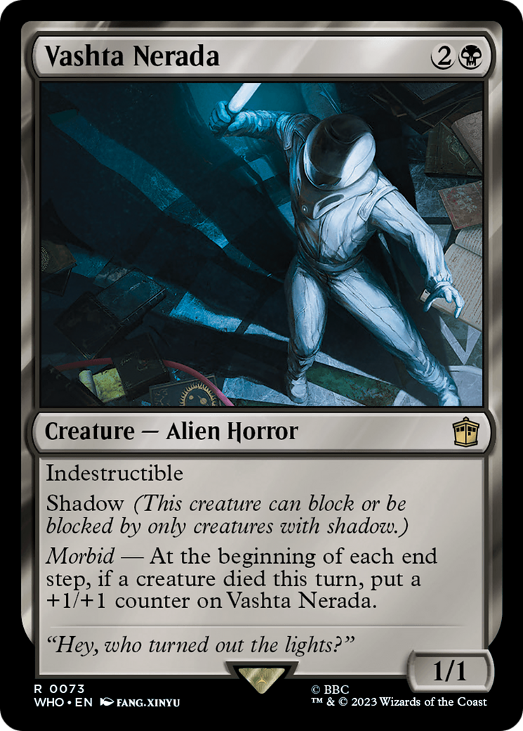 Vashta Nerada (WHO-073) - Doctor Who Foil