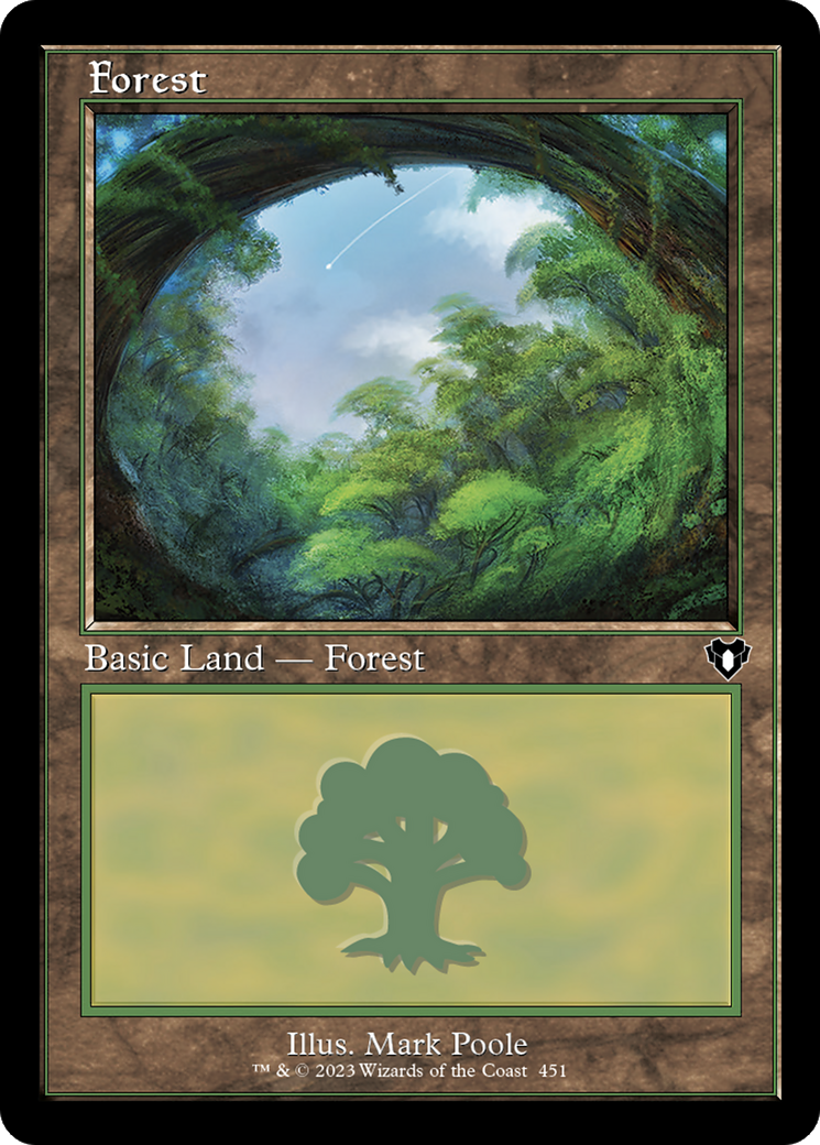 Forest (CMM-451) - Commander Masters Foil