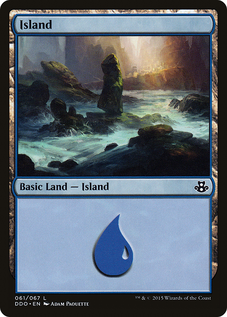 Island (DDO-061) - Duel Decks: Elspeth vs. Kiora