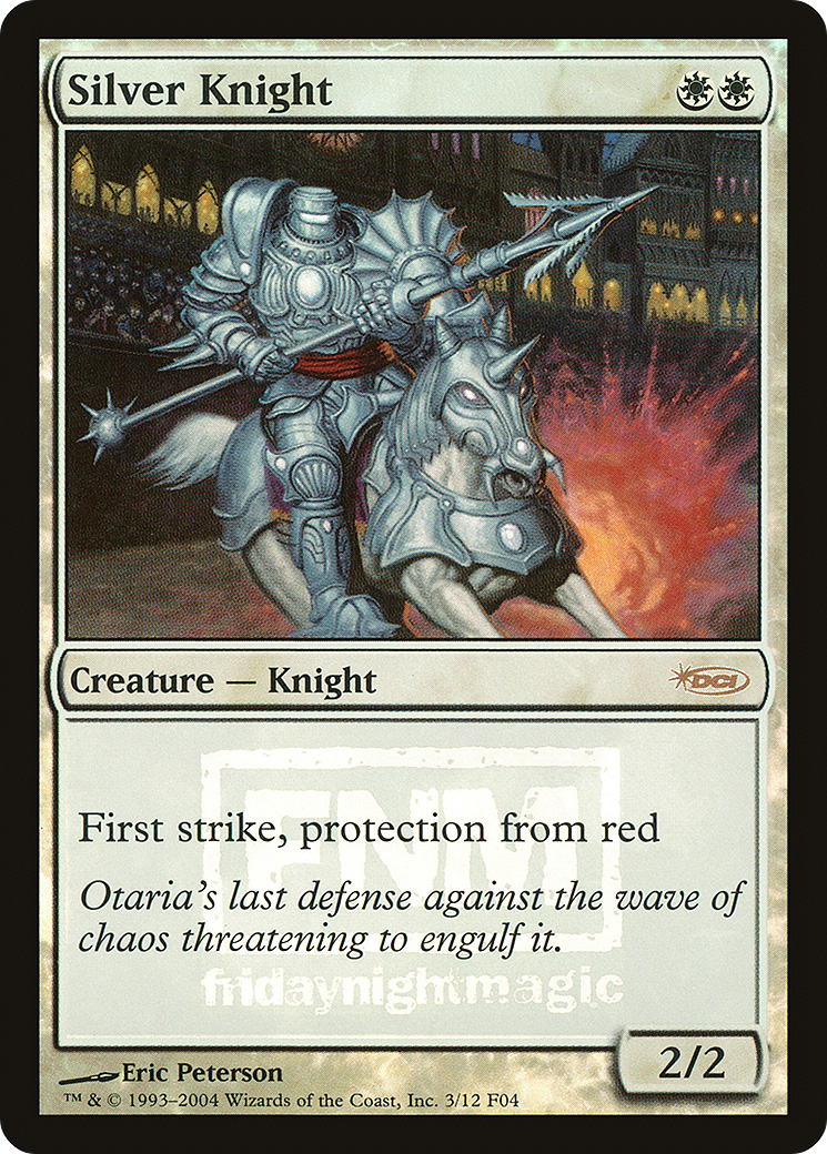 Silver Knight (FNM-003) - Friday Night Magic 2004 Foil