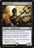 Custodi Lich (CN2-041) - Conspiracy: Take the Crown Foil