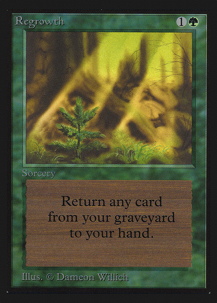 Regrowth (IED-215) - Intl. Collectors' Edition