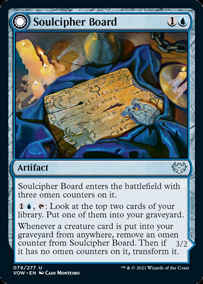 Soulcipher Board // Cipherbound Spirit (VOW-079) - Innistrad: Crimson Vow: (Double Faced Transform)