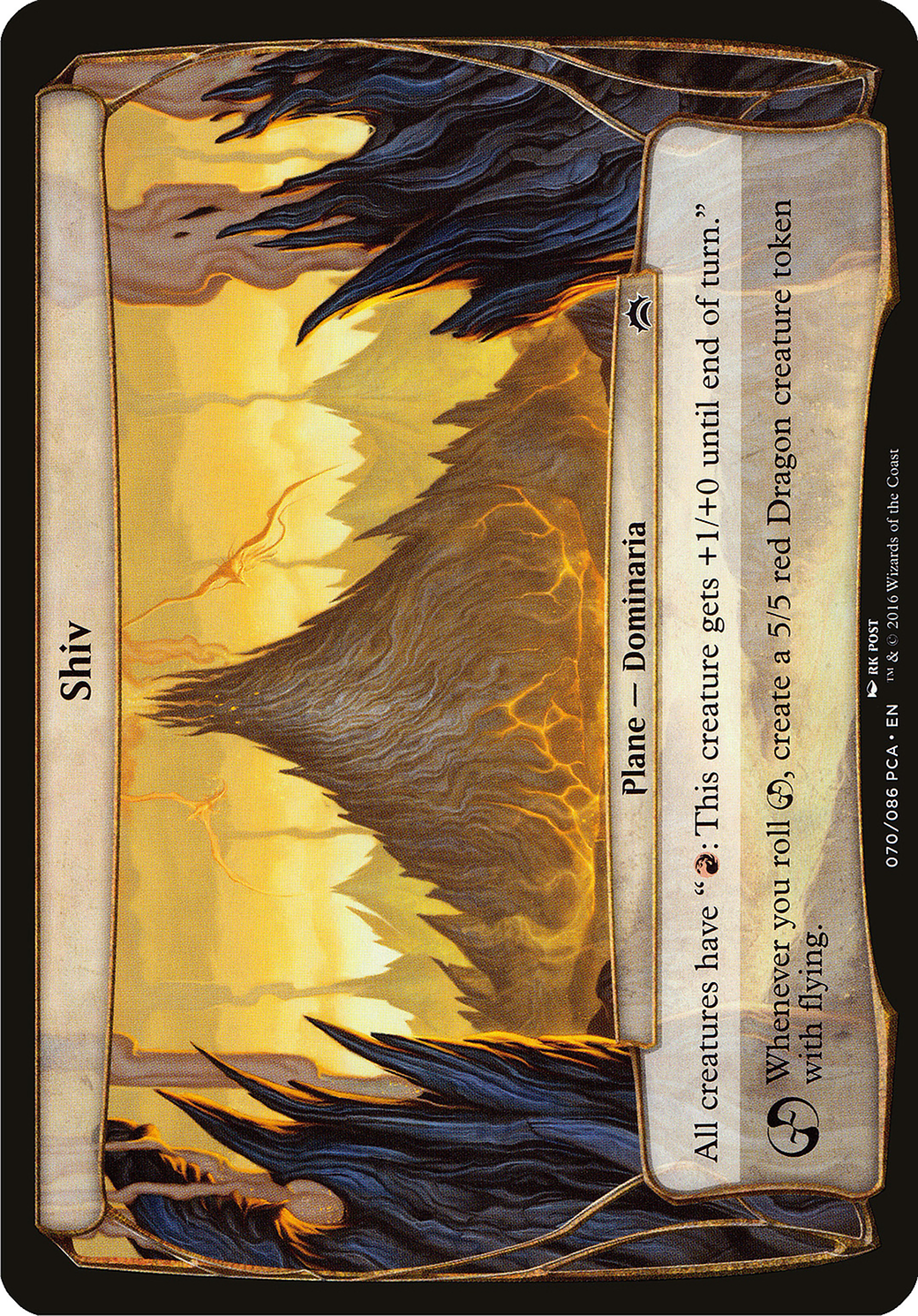 Shiv (OVER-070) - Planechase Anthology Planes