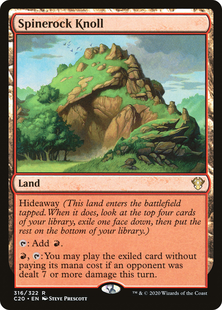 Spinerock Knoll (C20-316) - Commander 2020