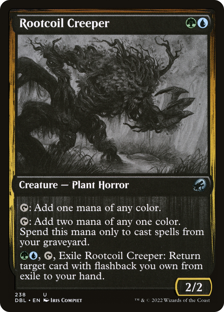 Rootcoil Creeper (DBL-238) - Innistrad: Double Feature Foil