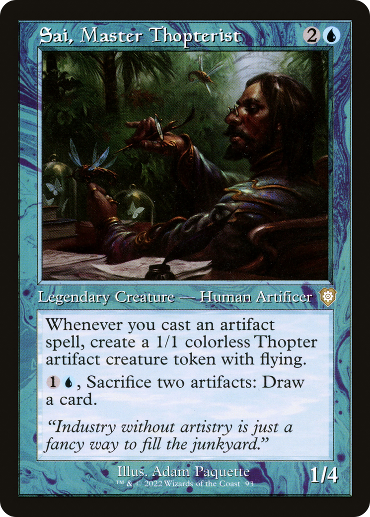 Sai, Master Thopterist (BRC-093) - The Brothers' War Commander