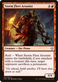 Storm Fleet Arsonist (XLN-162) - Ixalan Foil