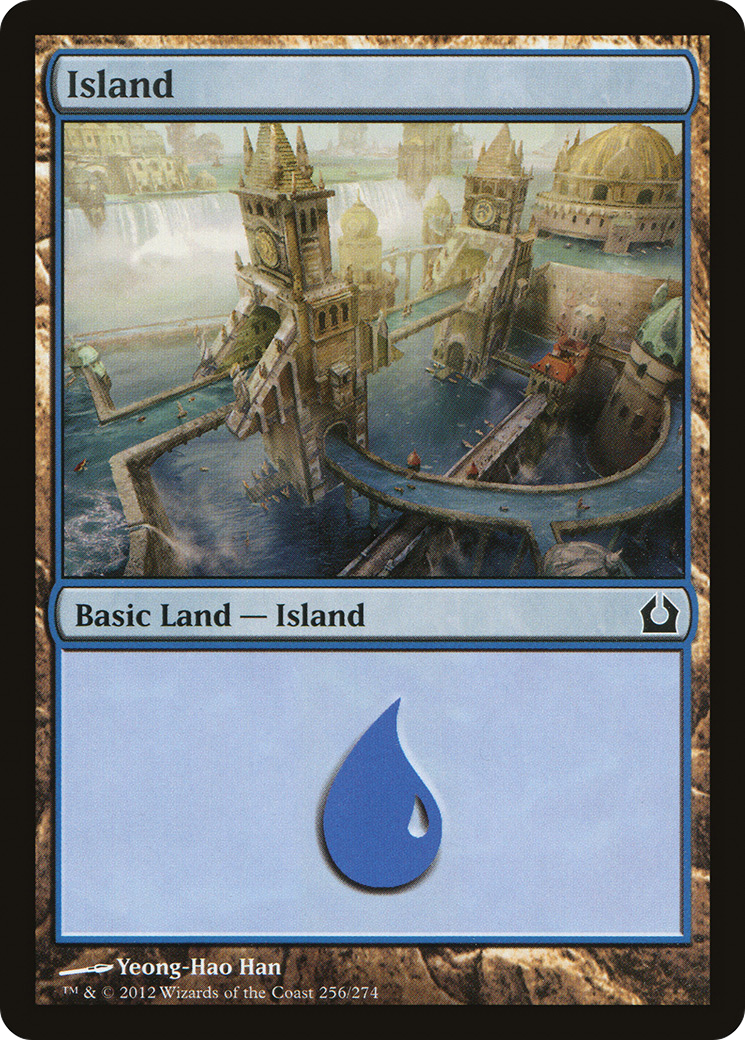 Island (RTR-256) - Return to Ravnica Foil