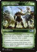 Garruk's Uprising (M21-308) - Core Set 2021: (Showcase) Foil
