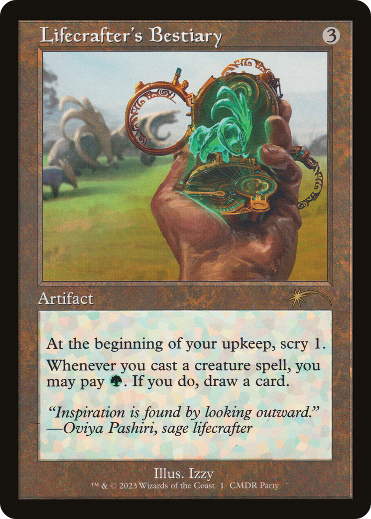 Lifecrafter's Bestiary (WPN-002) - Wizards Play Network 2023 Foil