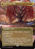 Three Tree City (BLB-339) - Bloomburrow (Borderless)