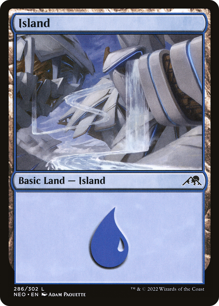 Island (NEO-286) - Kamigawa: Neon Dynasty