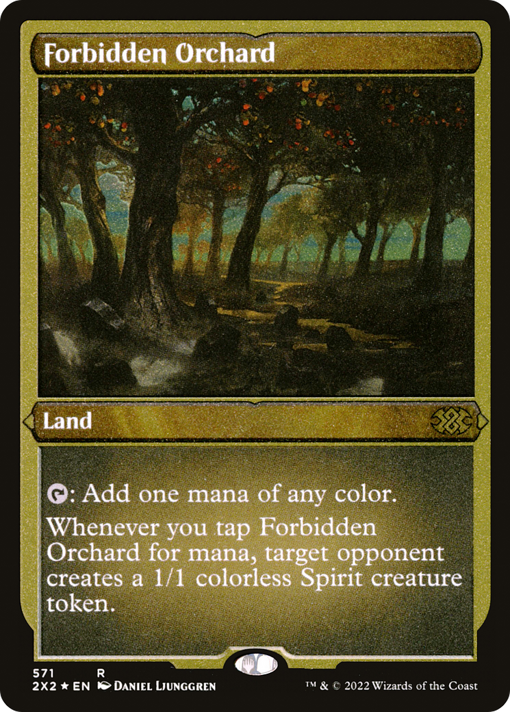 Forbidden Orchard (2X2-571) - Double Masters 2022 Foil