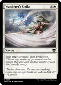Wanderer's Strike (CMM-069) - Commander Masters Foil