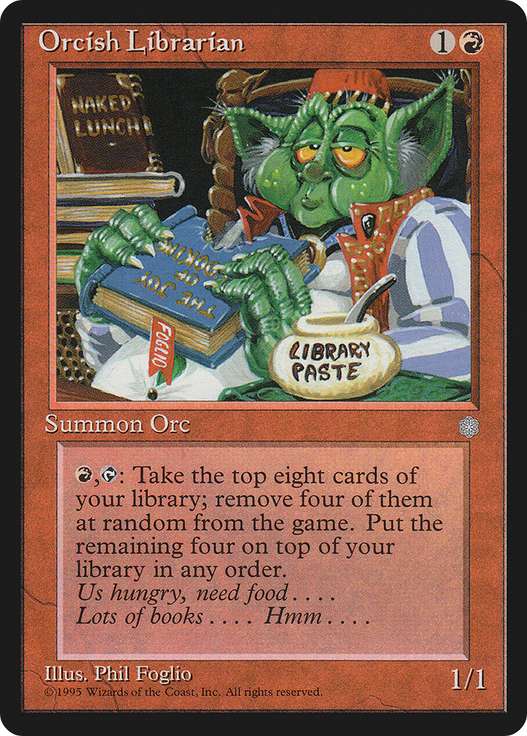 Orcish Librarian (ICE-209) - Ice Age