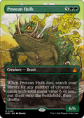 Protean Hulk (RVR-435) - Ravnica Remastered (Borderless) Foil