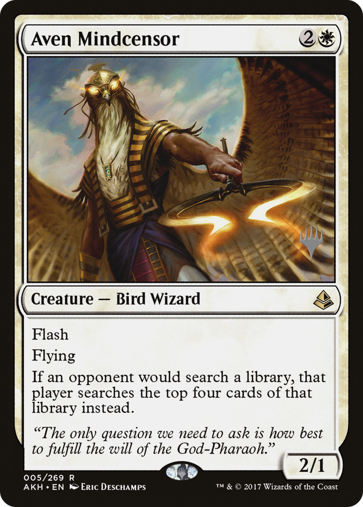 Aven Mindcensor (PPTHB-05P) - Amonkhet Promos