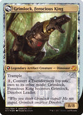 Grimlock, Dinobot Leader // Grimlock, Ferocious King (MEDIA-001) - HasCon 2017 Foil