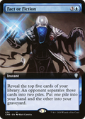 Fact or Fiction (CMR-634) - Commander Legends: (Extended Art)