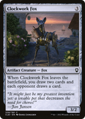 Clockwork Fox (CLB-308) - Commander Legends: Battle for Baldur's Gate Foil