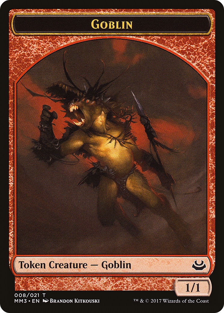Goblin (MM3-008) - Modern Masters 2017 Tokens