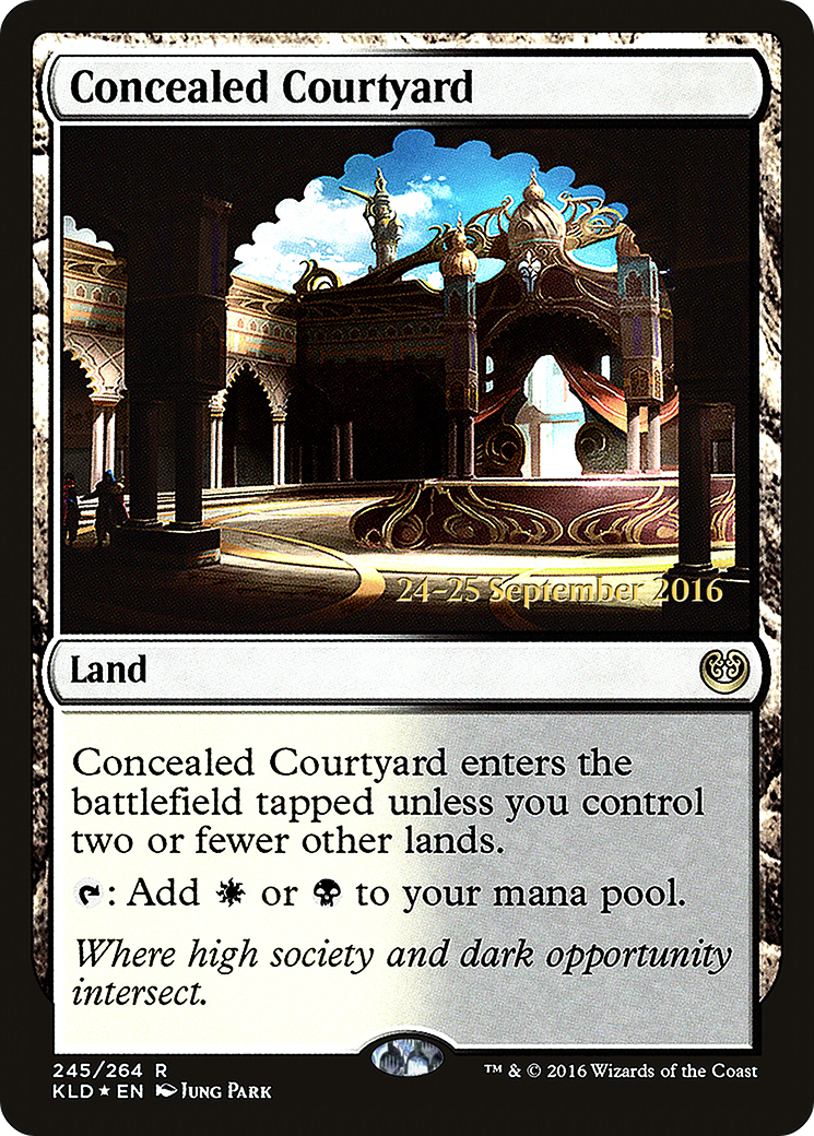 Concealed Courtyard (PRE-245S) - Kaladesh Promos Foil