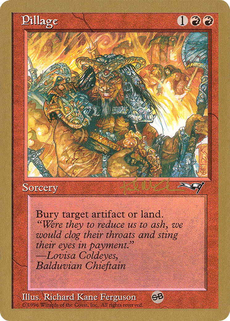 Pillage (WCD-PM76SB) - World Championship Decks 1997
