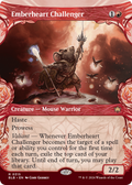 Emberheart Challenger (BLB-315) - Bloomburrow: (Showcase) (Borderless) Foil