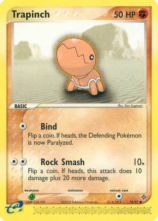 Trapinch 079/97 - Dragon Reverse Holofoil