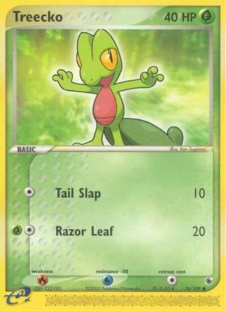 Treecko 076/109 - Ruby and Sapphire
