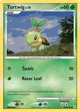 Turtwig 103/130 - Diamond and Pearl Reverse Holofoil