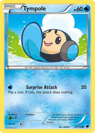 Tympole 024/116 - Plasma Freeze Reverse Holofoil