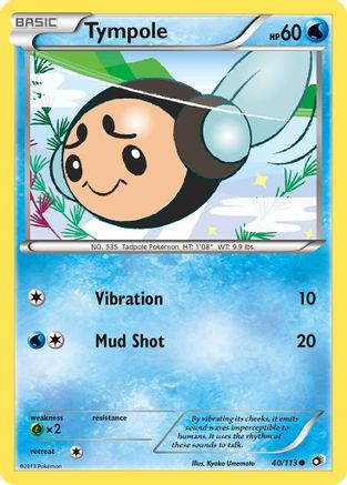 Tympole 040/113 - Legendary Treasures Reverse Holofoil
