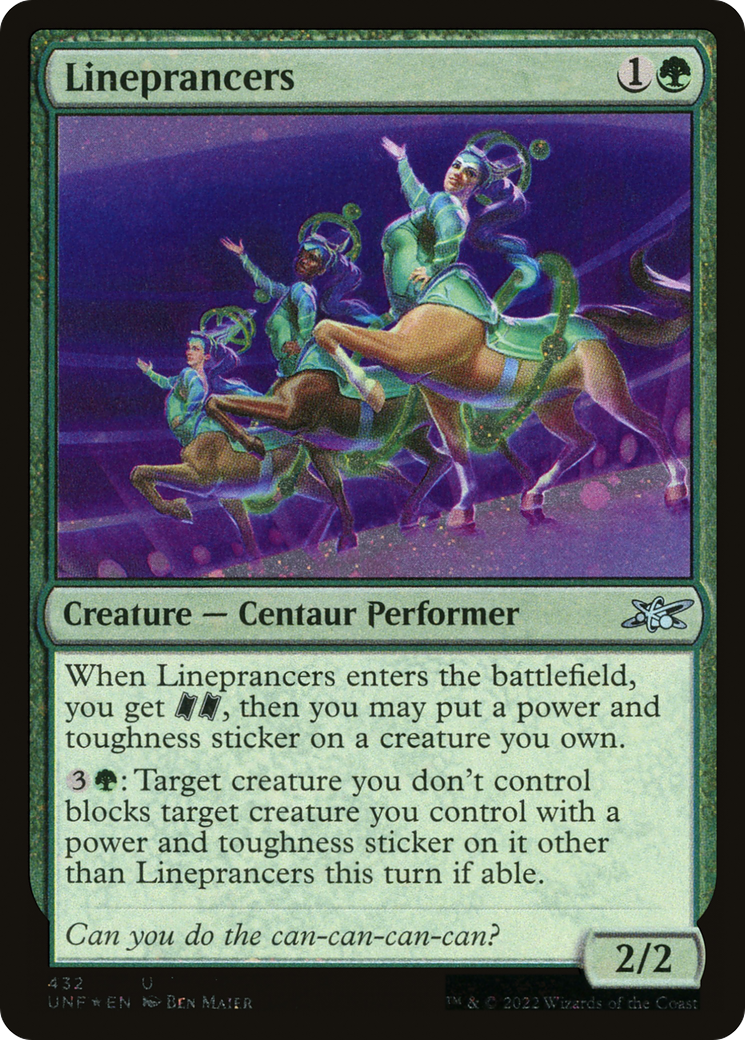 Lineprancers (UNF-432) - Unfinity Foil