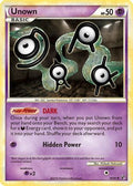 Unown 040/90 - Undaunted Reverse Holofoil
