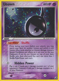 Unown 00!/115 - Unseen Forces Holofoil