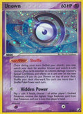 Unown 00D/115 - Unseen Forces Holofoil
