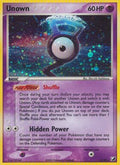 Unown 00G/115 - Unseen Forces Holofoil