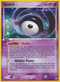 Unown 00H/115 - Unseen Forces Holofoil