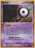 Unown 00Y/115 - Unseen Forces Holofoil