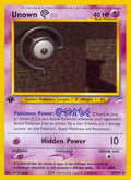 Unown [C] 057/105 - Neo Destiny 1st Edition