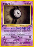 Unown [I] 068/75 - Neo Discovery 1st Edition