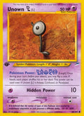 Unown [L] 086/105 - Neo Destiny 1st Edition