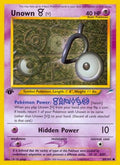 Unown [V] 089/105 - Neo Destiny 1st Edition