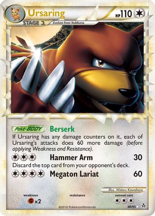Ursaring (Prime) 089/95 - Unleashed Holofoil