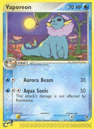 Vaporeon 025/100 - Sandstorm