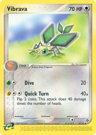 Vibrava 047/97 - Dragon Reverse Holofoil