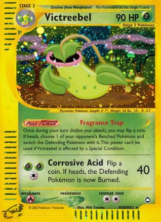 Victreebel (H30) H30 - Aquapolis - Holofoil